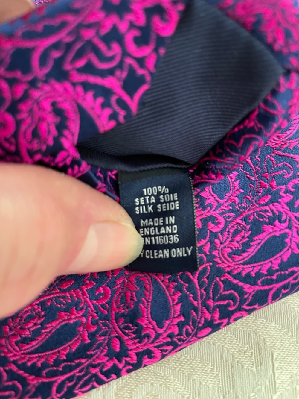 Charles Tyrwhitt Silk Men’s Tie - Picture 5 of 5